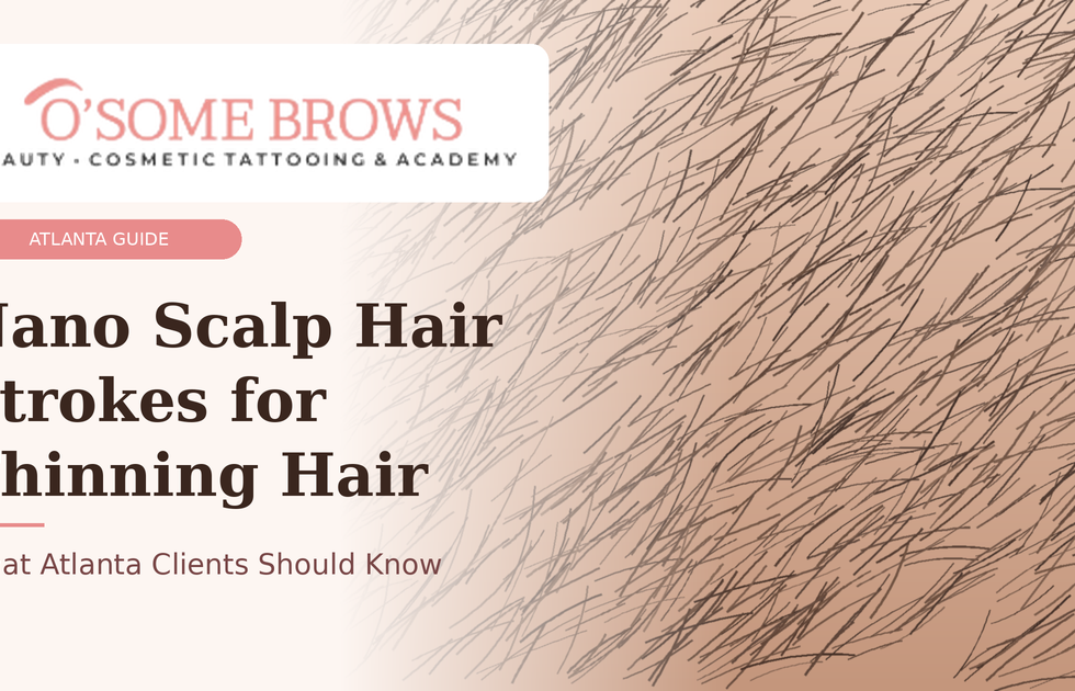 Nano Scalp Hair Strokes for Thinning Hair